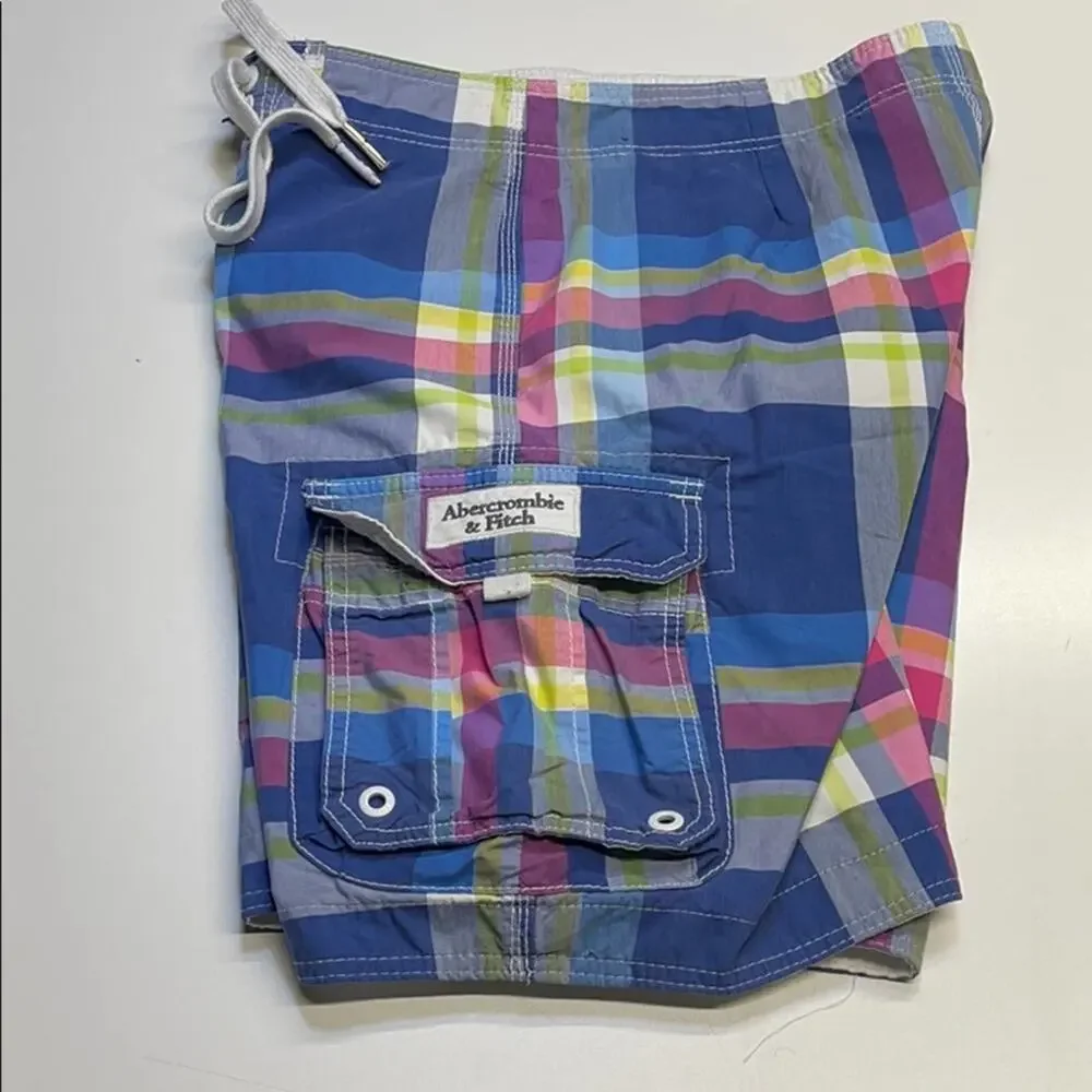 ABERCROMBIE & FITCH Mens Medium Swimsuit Shorts